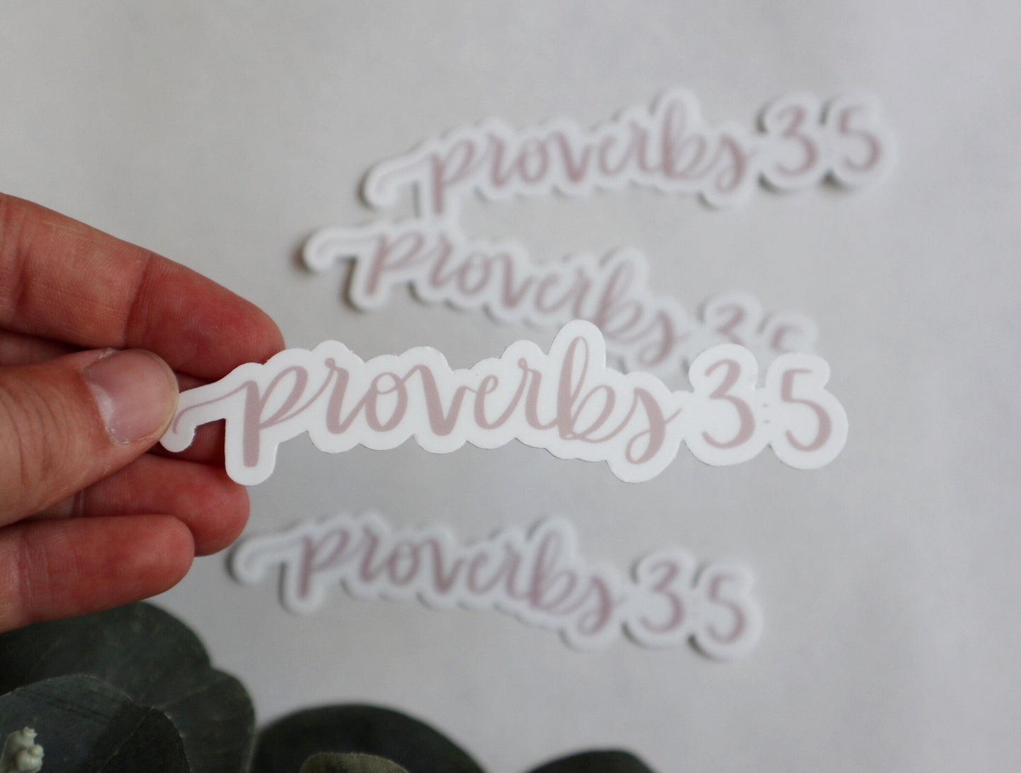 Vinyl Sticker | Proverbs 3:5
