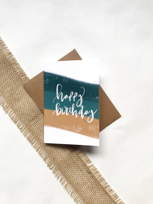 Cards and envelope | Happy Birthday | blank inside | Encouragement | Thinking of You | Greeting | Secret Sister | Birthday