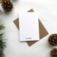 Cards and envelope | Joy to the World  | blank inside | Thinking of you | Encouragement | Greeting | Christmas Card