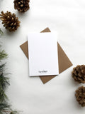 Cards and envelope | Joy to the World  | blank inside | Thinking of you | Encouragement | Greeting | Christmas Card