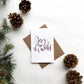 Cards and envelope | Joy to the World  | blank inside | Thinking of you | Encouragement | Greeting | Christmas Card