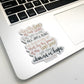Vinyl Sticker | May the God of all hope fill you with all joy and peace...  Romans 15:13 | christian sticker | laptop sticker