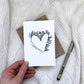 Cards and envelope | Thinking of you | blank inside | Encouragement | Thinking of You | Greeting | Secret Sister | Birthday