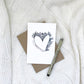 Cards and envelope | Thinking of you | blank inside | Encouragement | Thinking of You | Greeting | Secret Sister | Birthday