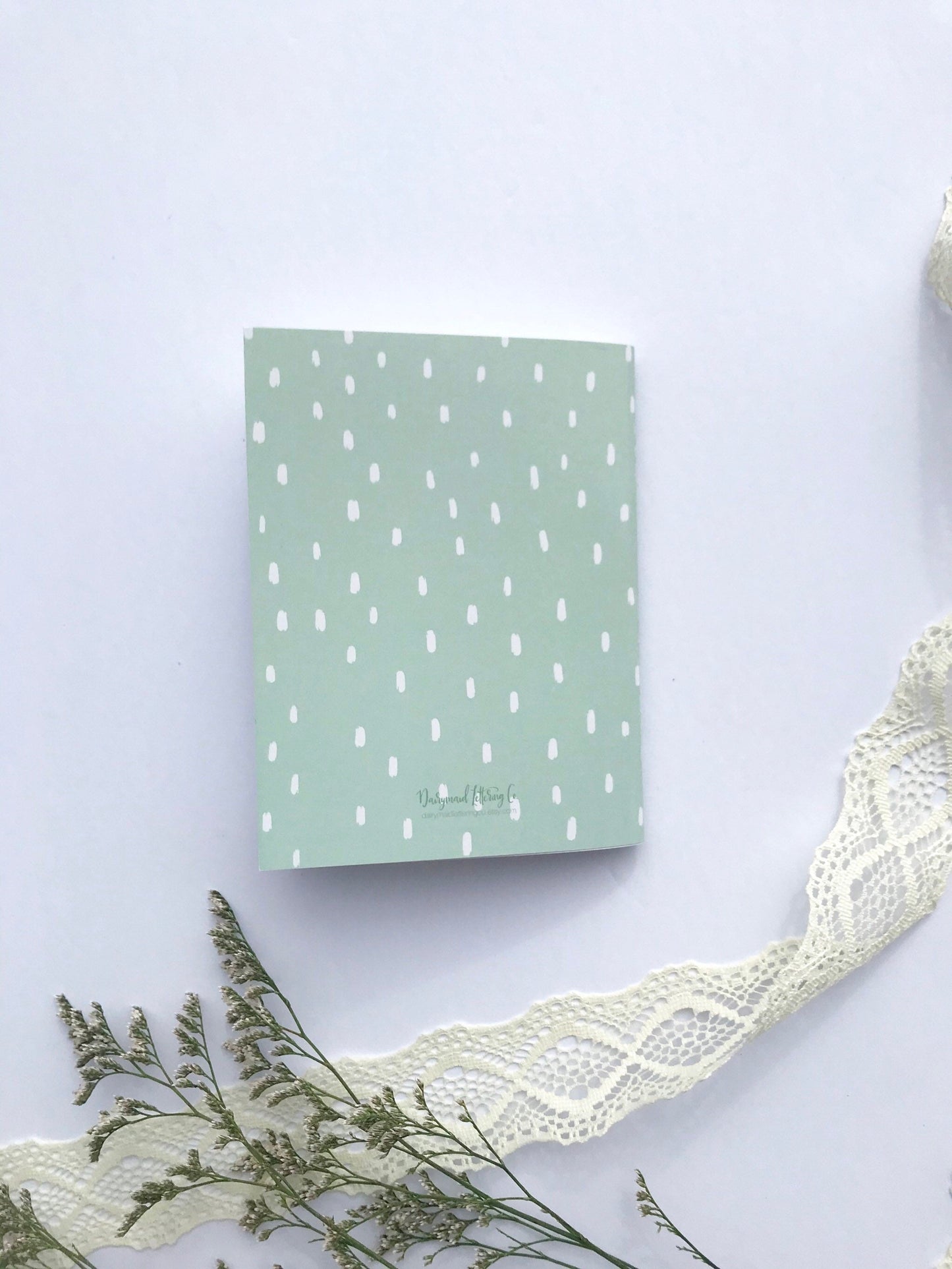 Journal | Mini | Let All You Do Be Done In Love | Saddle Stitch Bound | Mini Notebook |  Lined | Women | Mother's Day