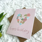 Cards and envelope | blank inside |  birthday, thinking of you, congratulations | Linen