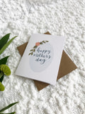 Cards and envelope | Happy Mother’s Day | blank inside |  birthday, thinking of you, congratulations
