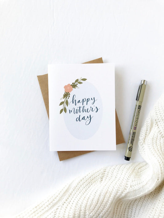 Cards and envelope | Happy Mother’s Day | blank inside |  birthday, thinking of you, congratulations