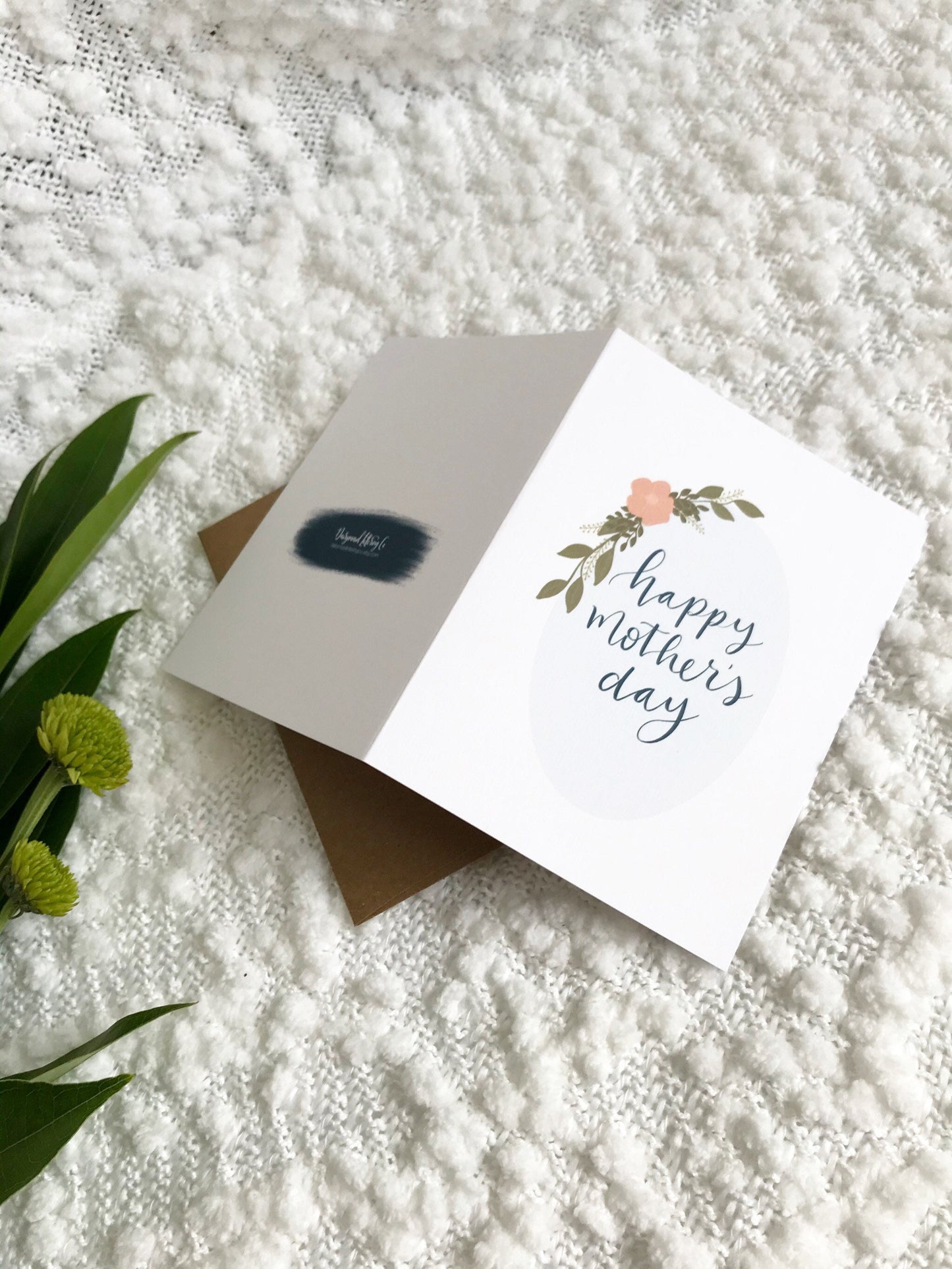 Cards and envelope | Happy Mother’s Day | blank inside |  birthday, thinking of you, congratulations