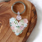 Keychain | Deeply Loved | Floral Heart  | keychain keys pretty christian colourful