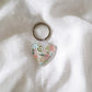 Keychain | Deeply Loved | Floral Heart  | keychain keys pretty christian colourful