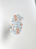 Vinyl Sticker | My Grace is sufficient for you | Clear Sticker  backing