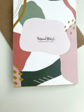 Cards and envelope | Isaiah 43:2 | blank inside | Encouragement | Thinking of You | Greeting | Secret Sister | Birthday