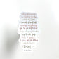 Vinyl Sticker | My conscience is captive to the Words God | Martin Luther | christian sticker | laptop sticker