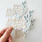 Vinyl Sticker | Pray without ceasing