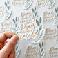 Vinyl Sticker | Pray without ceasing