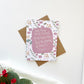 Cards and envelope | Valentines day | blank inside | Encouragement | Thinking of You | Greeting | Secret Sister | Birthday