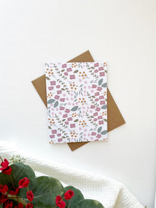 Cards and envelope | Valentines Day Card  | blank inside | Encouragement | Thinking of You | Greeting | Secret Sister | Birthday