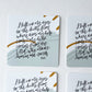 Vinyl Sticker | I lift up my eyes to the hills Ps. 121:1 My help is from the Lord | christian sticker |