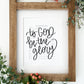 5x7, 8x10, 11x14 | Physical Print | to God be the glory