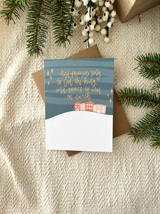 Cards and envelope | Christmas Greeting Card