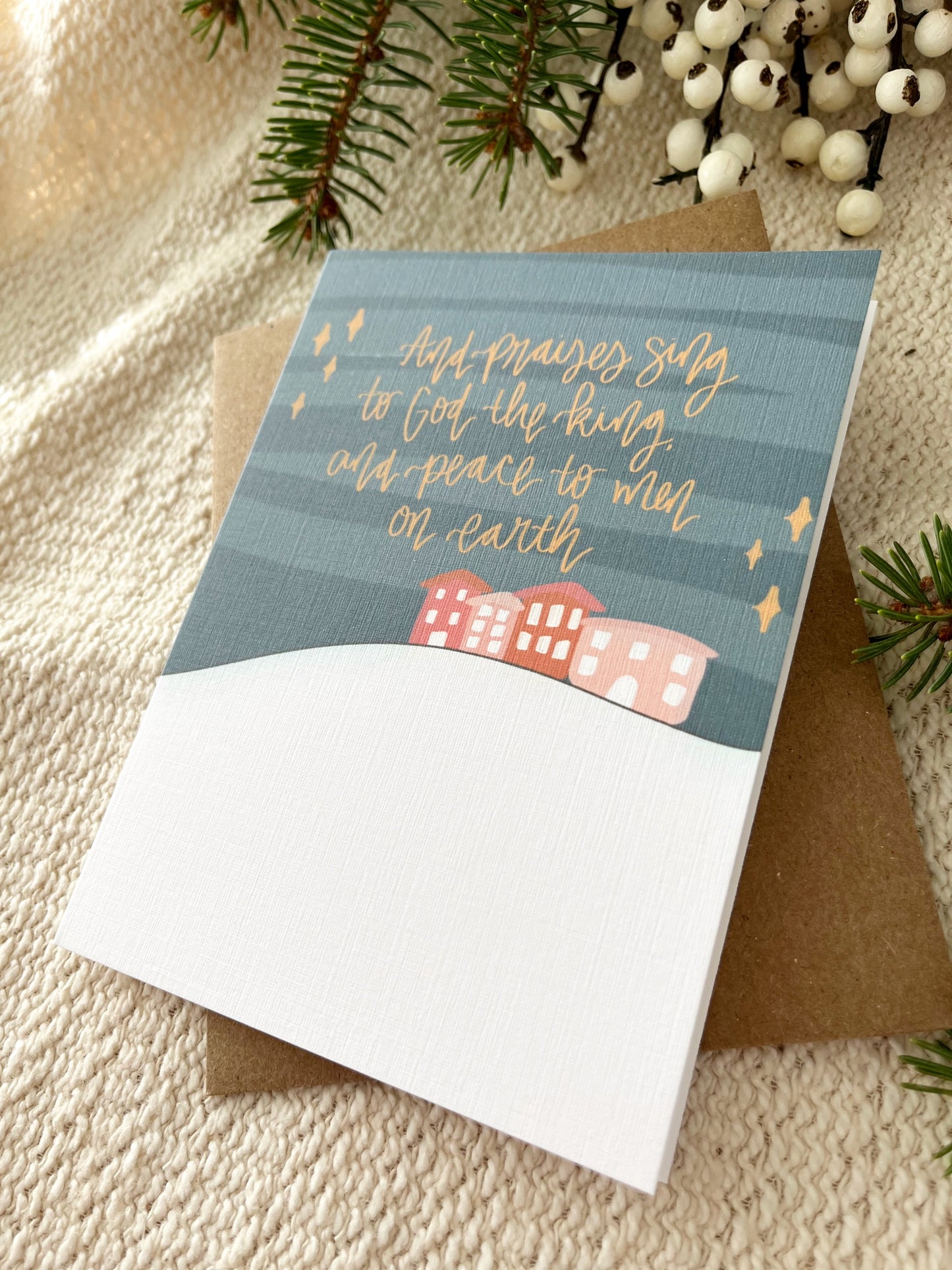 Cards and envelope | Christmas Greeting Card