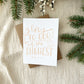 Cards and envelope | Christmas Greeting Card