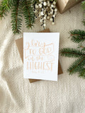 Cards and envelope | Christmas Greeting Card