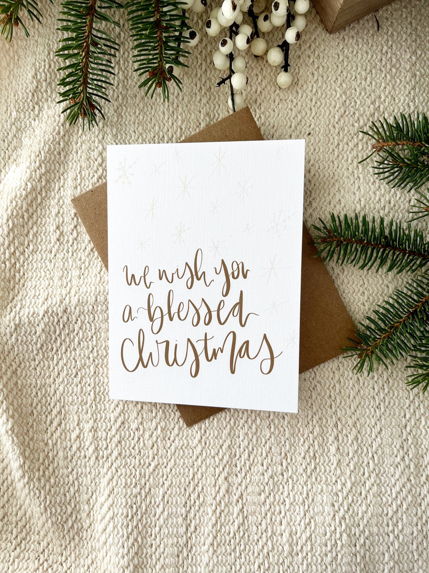 Cards and envelope | Christmas Greeting Card