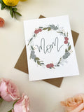 Cards and envelope | Floral  | Mom