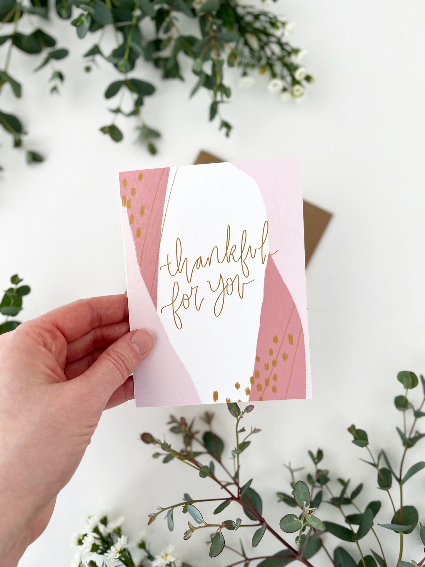 Cards and envelope | Thankful for you