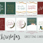 Set of 50 | Christmas Greeting Card