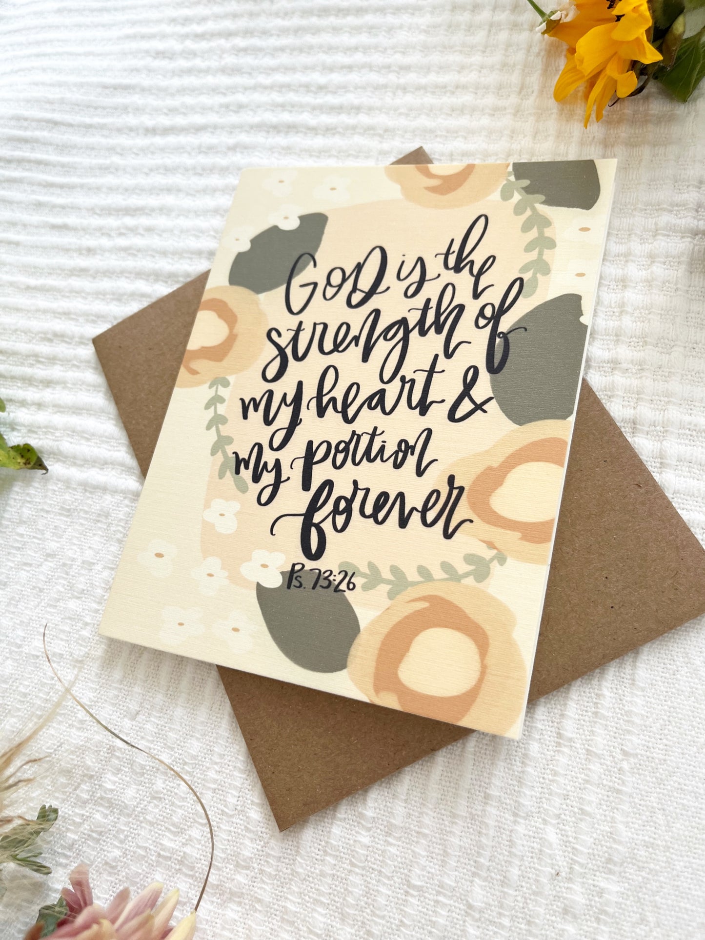 Greeting Card | Psalm 73:26