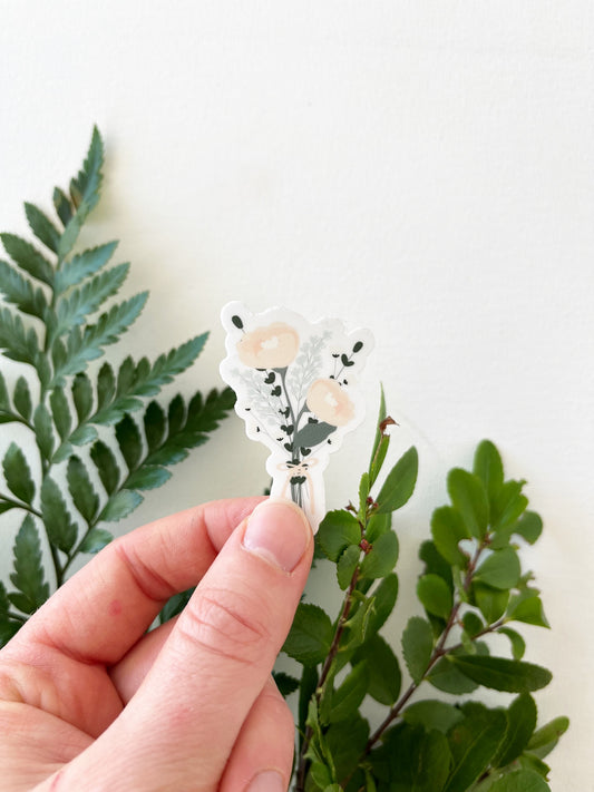 Vinyl Sticker | Floral Bouquet