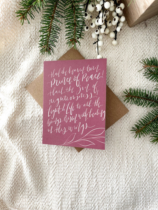 Cards and envelope | Christmas Greeting Card