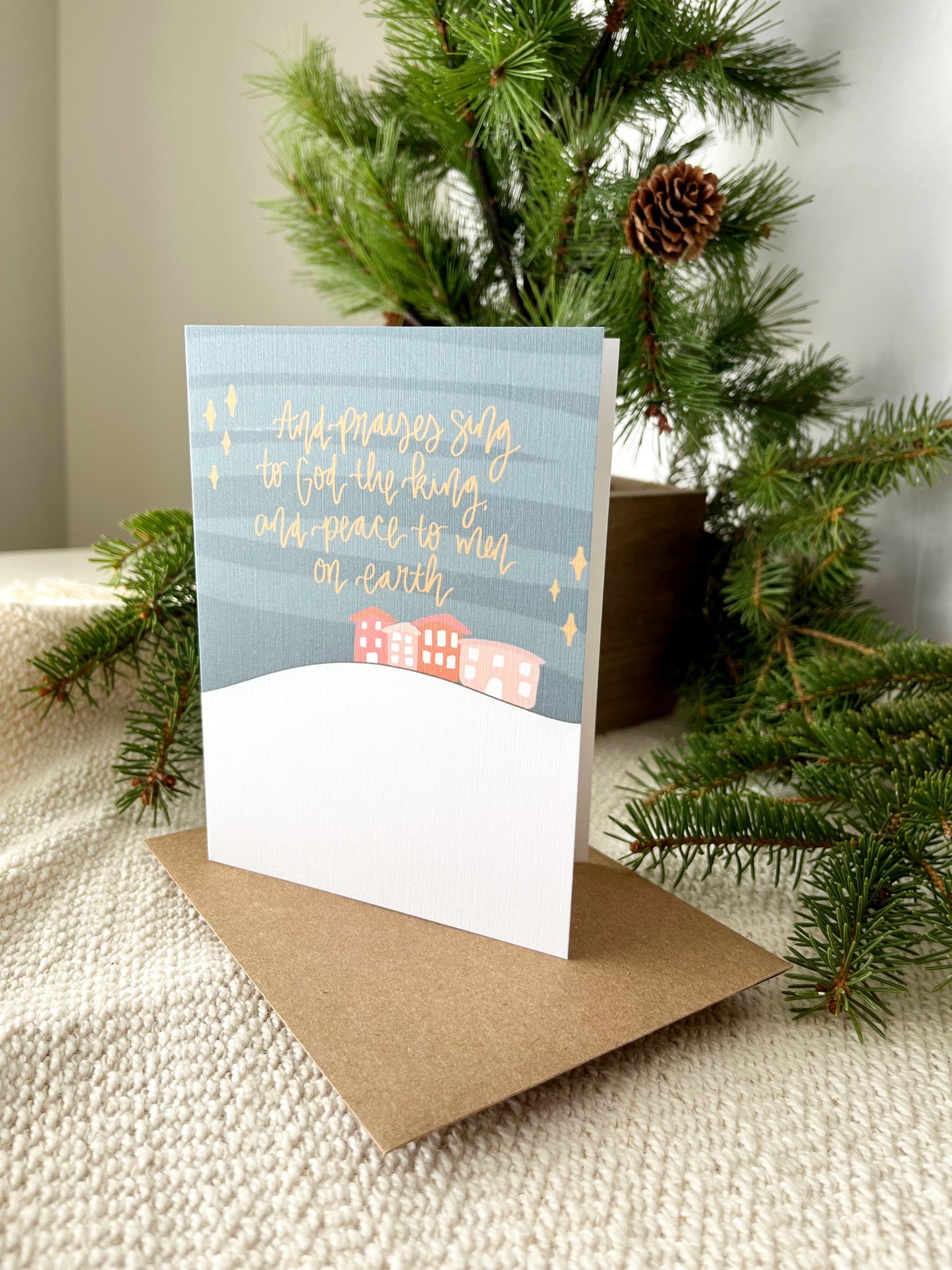 Cards and envelope | Christmas Greeting Card