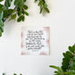 Vinyl Sticker | Trust in the Lord with all your heart.. Proverbs 3:5-6