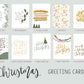 Set of 50 | Christmas Greeting Card