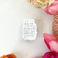 Vinyl Sticker | What is the chief end of man? To glorify God and enjoy Him forever