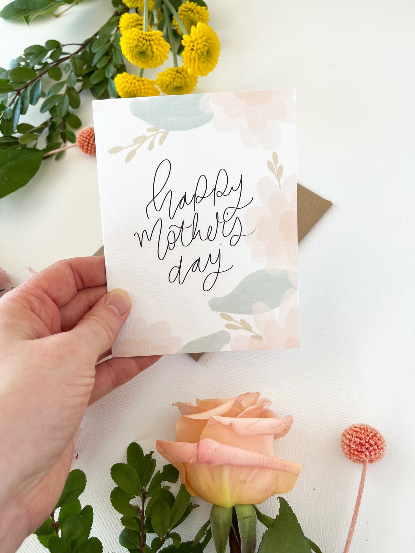 Cards and envelope | Floral  | Happy Mother’s Day