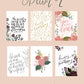 Greeting Card Set • Clear Box - set of 6