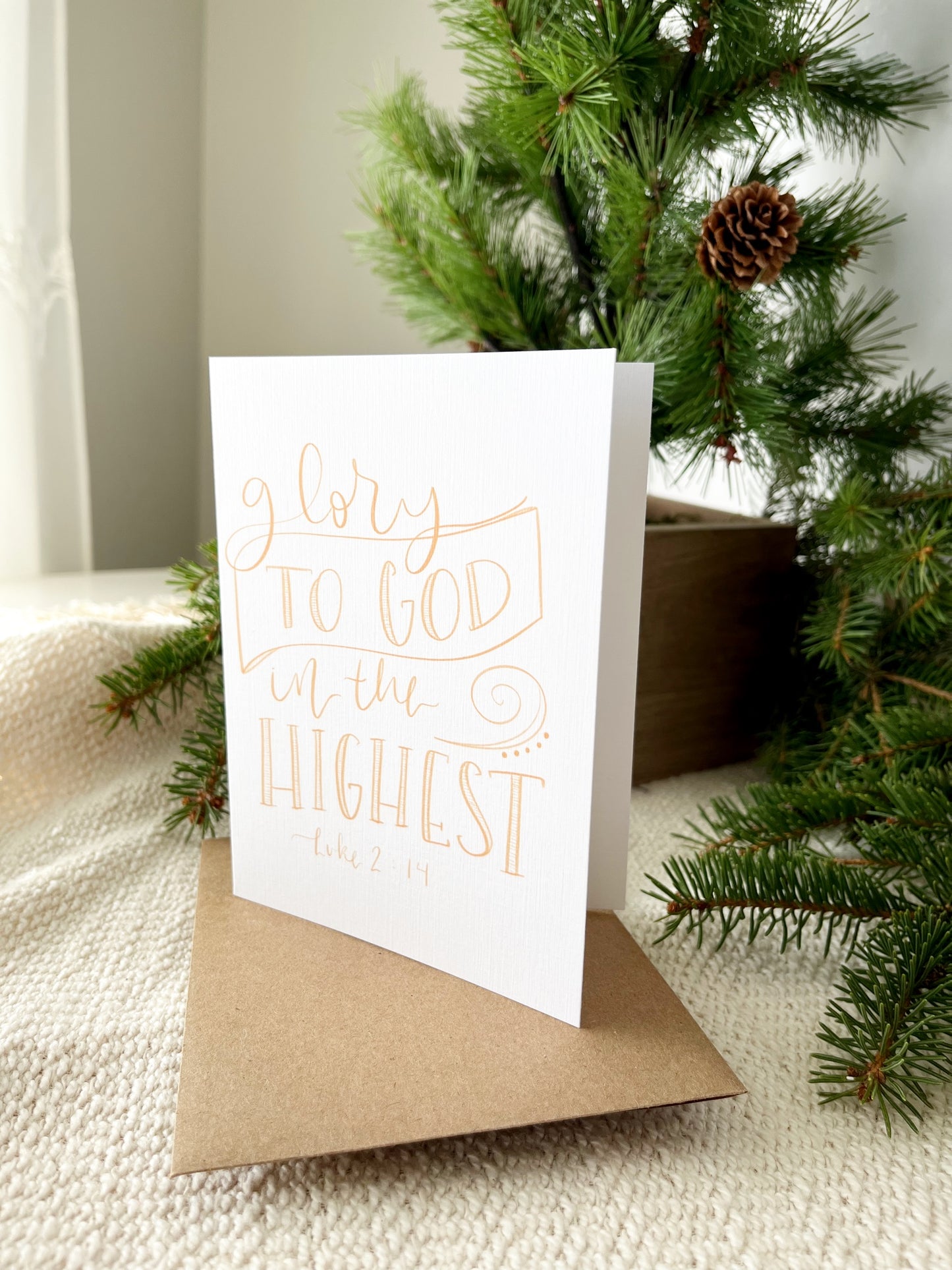 Cards and envelope | Christmas Greeting Card