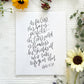 4x6, 5x7, 8x10, 11x14 | Physical Print | Psalm 18:30