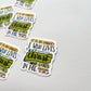 Vinyl Sticker | it is no longer I who live, but Christ who lives in me | christian sticker | Laptop Sticker