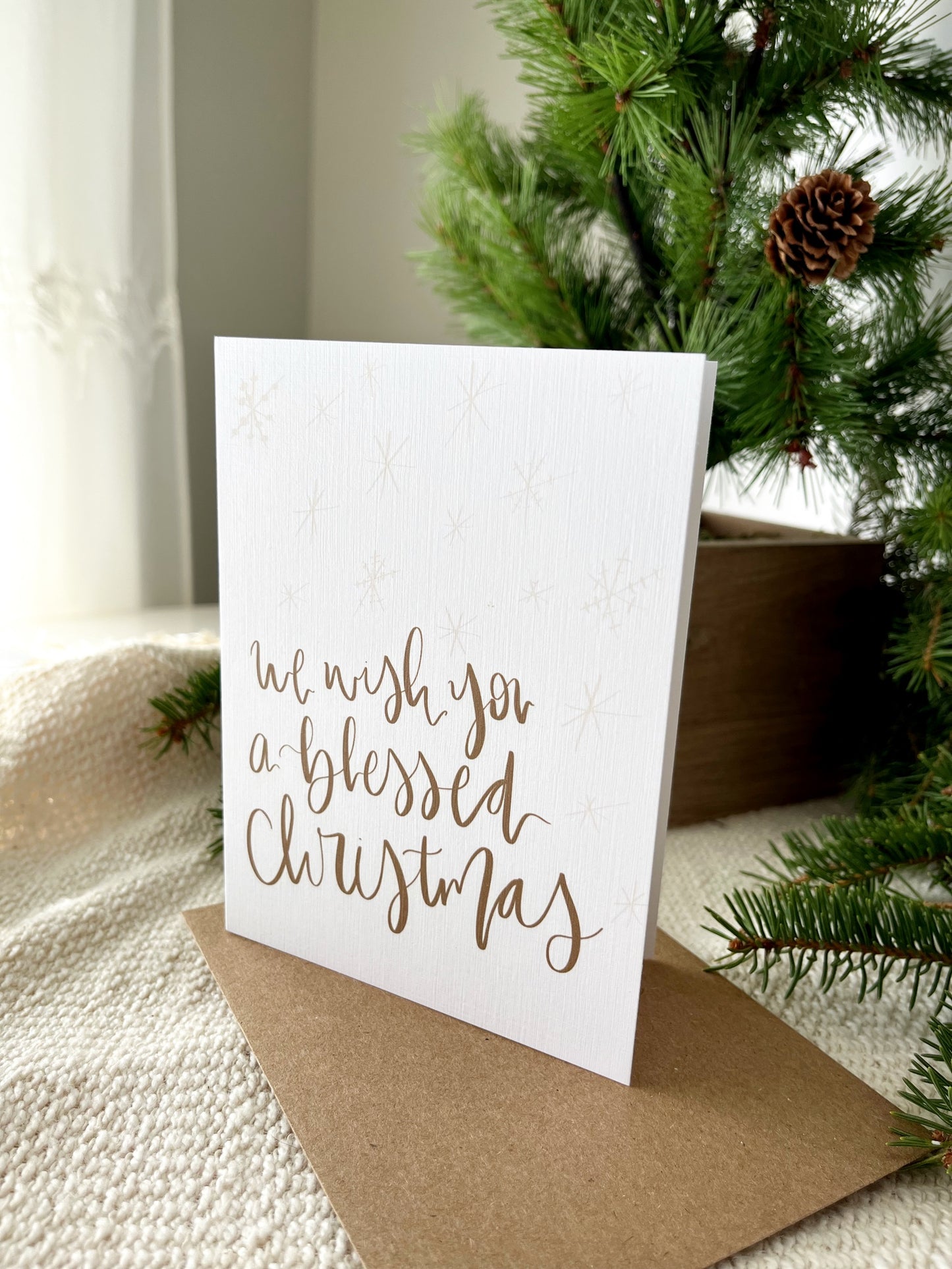 Cards and envelope | Christmas Greeting Card