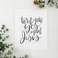 5x7, 8x10, 11x14 | Physical Print | Turn your eyes upon Jesus