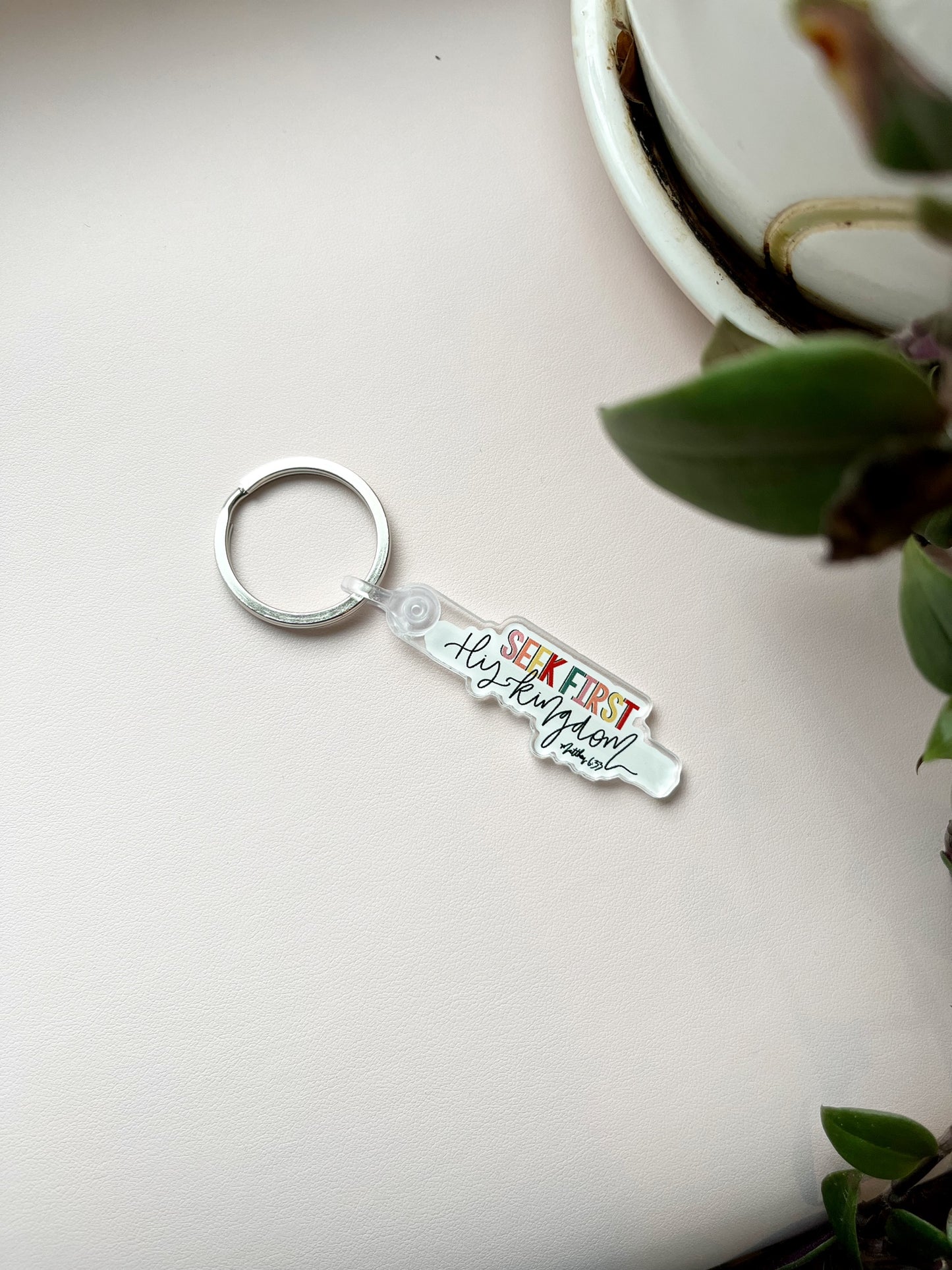 Keychain | Seek First His Kingdom