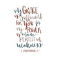 4x6, 5x7, 8x10, 11x14 | Calligraphy Print | My Grace is Sufficient