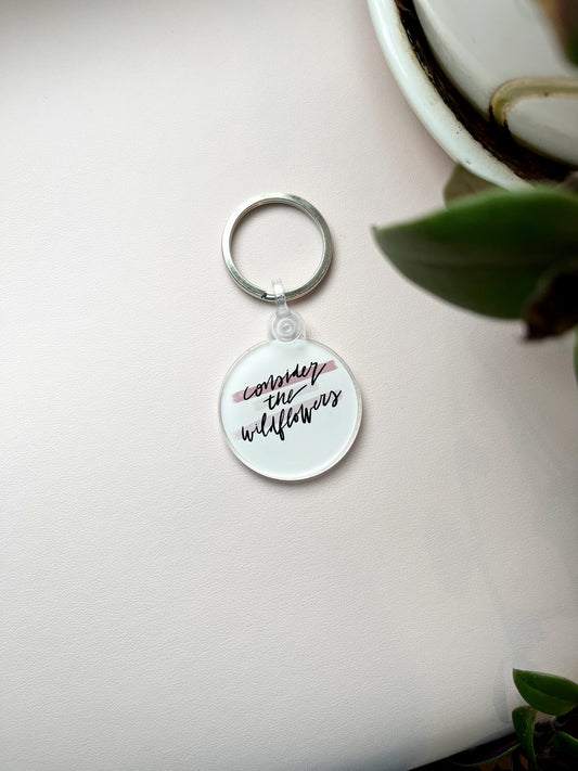 Keychain | Consider the Wildflowers