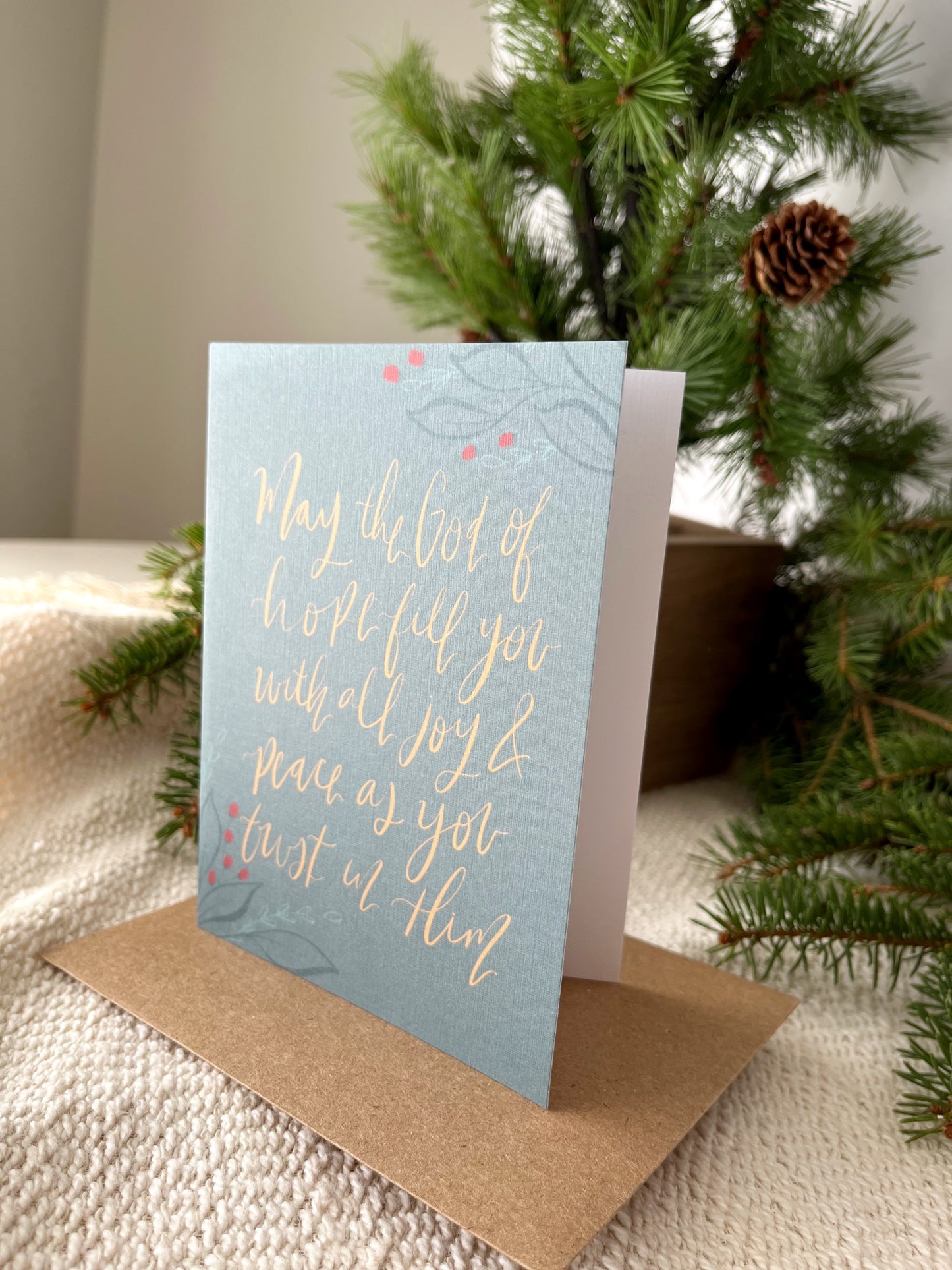 Cards and envelope | Christmas Greeting Card